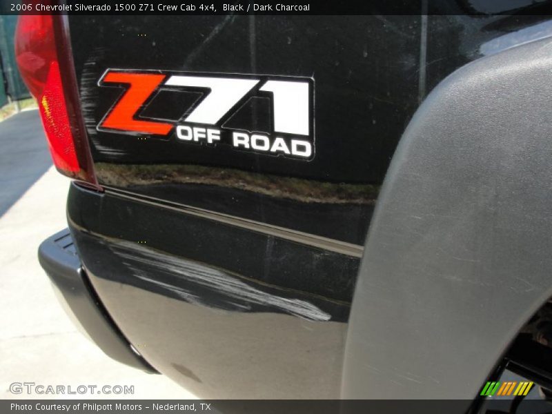Black / Dark Charcoal 2006 Chevrolet Silverado 1500 Z71 Crew Cab 4x4