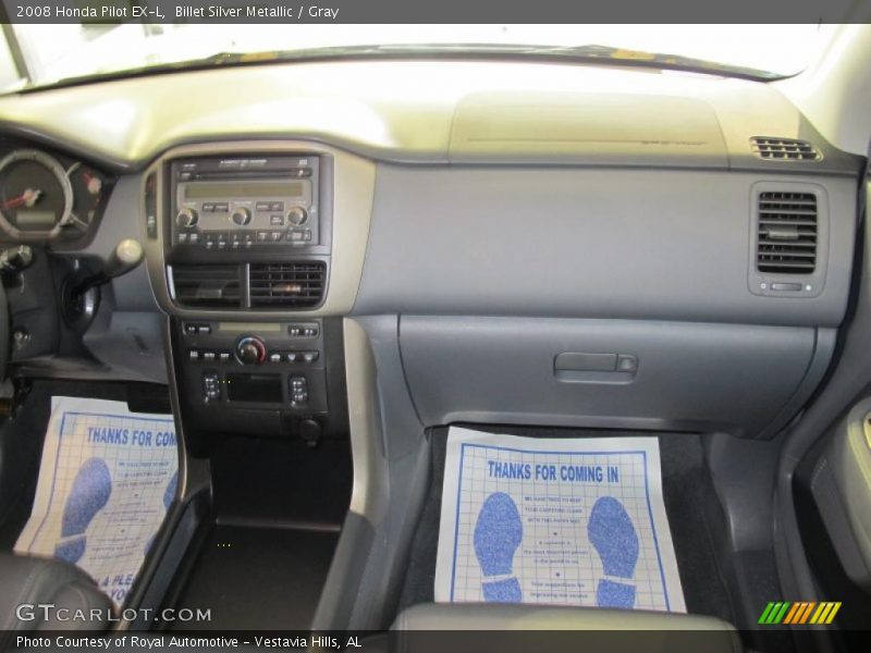 Billet Silver Metallic / Gray 2008 Honda Pilot EX-L