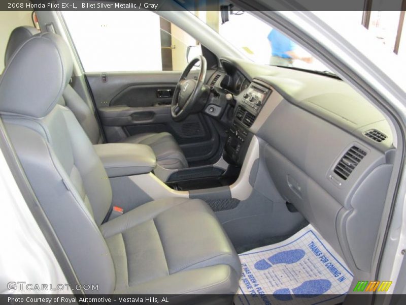 Billet Silver Metallic / Gray 2008 Honda Pilot EX-L