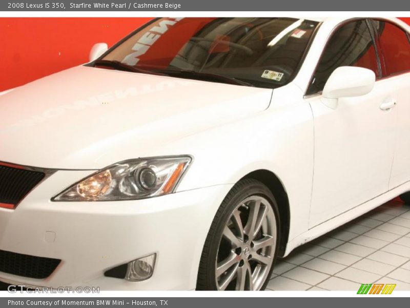 Starfire White Pearl / Cashmere Beige 2008 Lexus IS 350