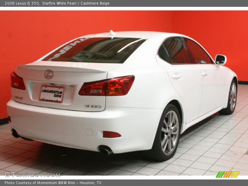 Starfire White Pearl / Cashmere Beige 2008 Lexus IS 350