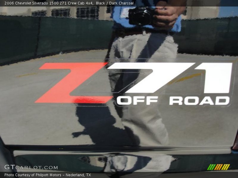 Black / Dark Charcoal 2006 Chevrolet Silverado 1500 Z71 Crew Cab 4x4