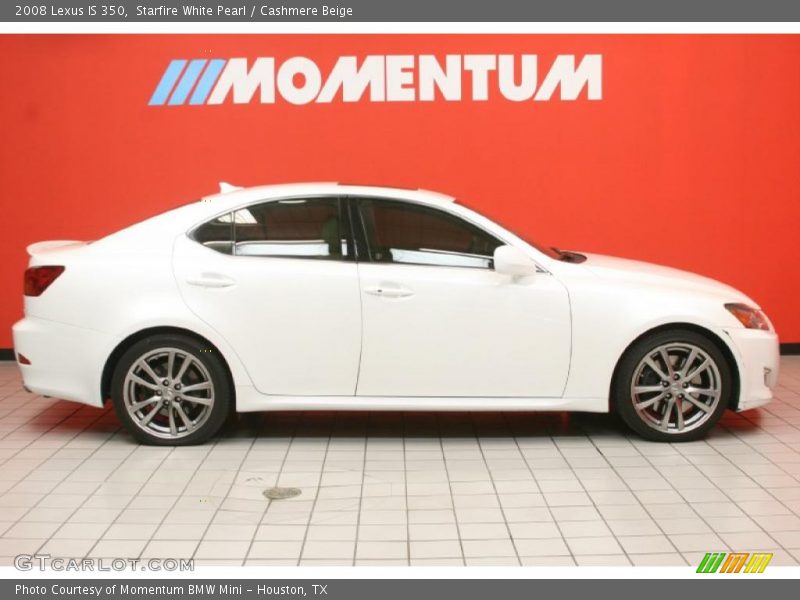 Starfire White Pearl / Cashmere Beige 2008 Lexus IS 350