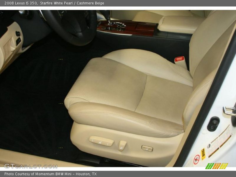 Starfire White Pearl / Cashmere Beige 2008 Lexus IS 350