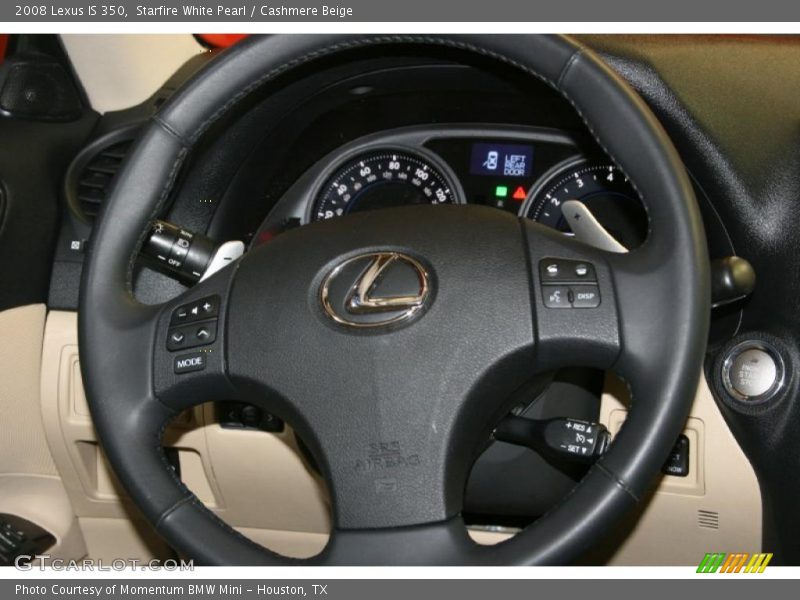 Starfire White Pearl / Cashmere Beige 2008 Lexus IS 350