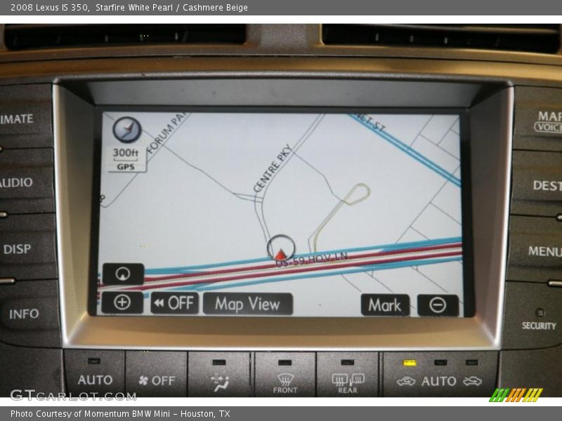 Starfire White Pearl / Cashmere Beige 2008 Lexus IS 350