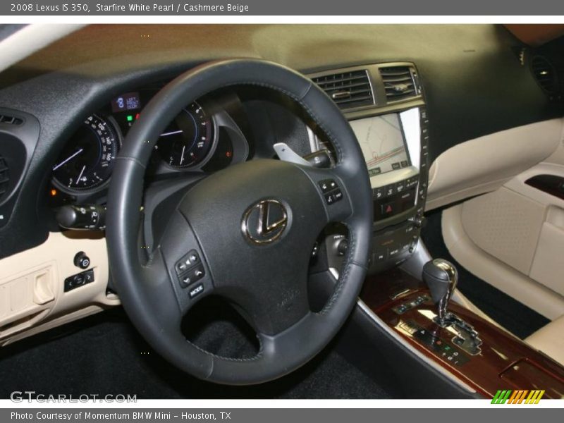 Starfire White Pearl / Cashmere Beige 2008 Lexus IS 350