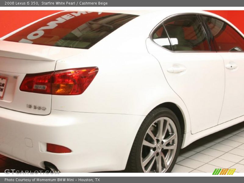 Starfire White Pearl / Cashmere Beige 2008 Lexus IS 350