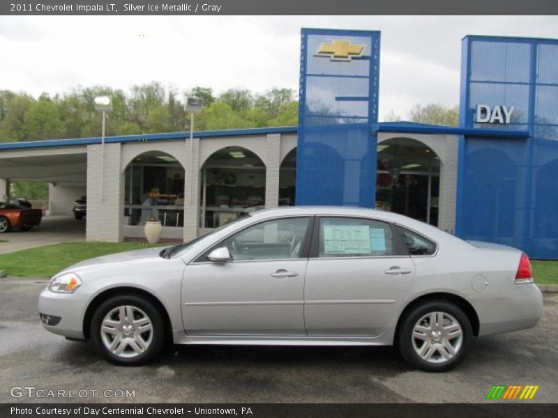 Silver Ice Metallic / Gray 2011 Chevrolet Impala LT