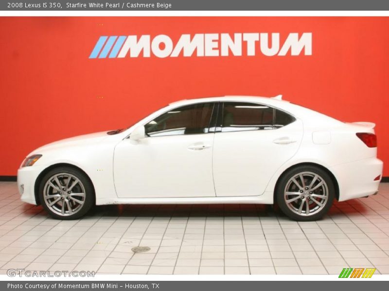 Starfire White Pearl / Cashmere Beige 2008 Lexus IS 350