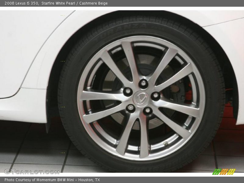 Starfire White Pearl / Cashmere Beige 2008 Lexus IS 350