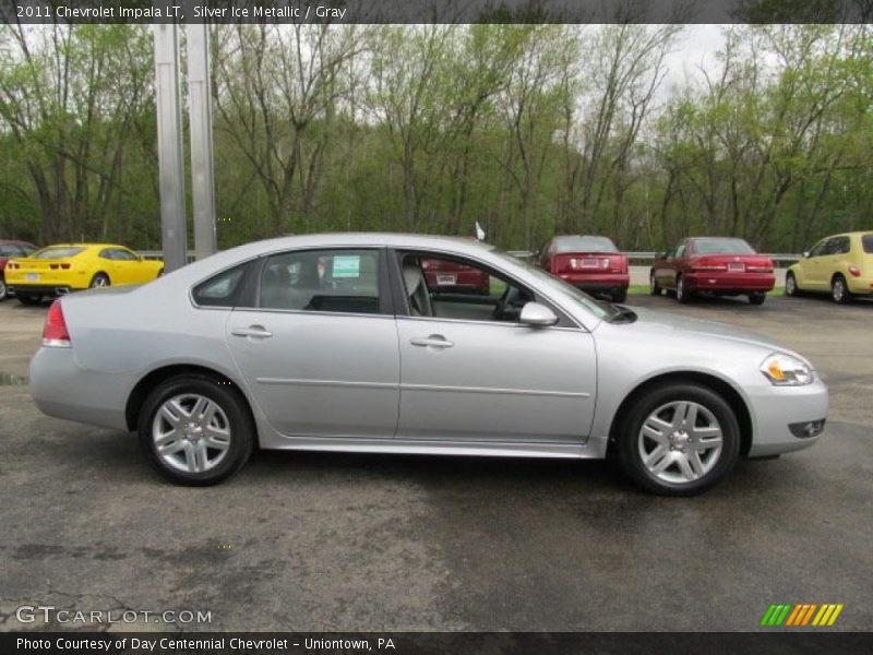 Silver Ice Metallic / Gray 2011 Chevrolet Impala LT