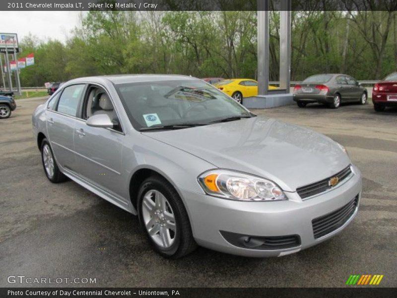 Silver Ice Metallic / Gray 2011 Chevrolet Impala LT