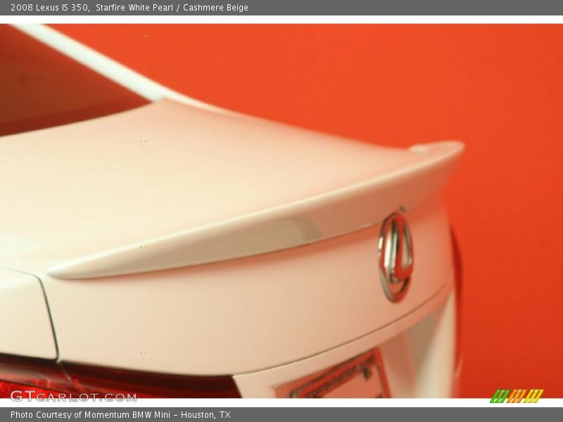 Starfire White Pearl / Cashmere Beige 2008 Lexus IS 350