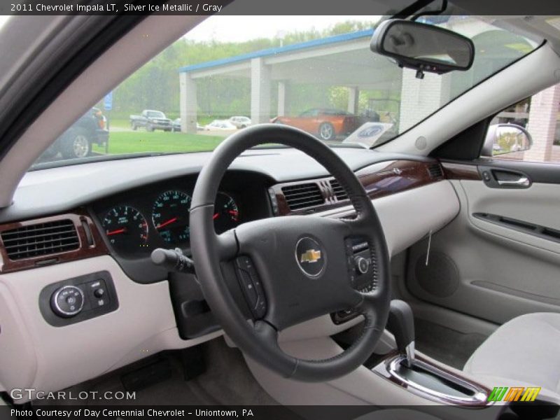 Silver Ice Metallic / Gray 2011 Chevrolet Impala LT
