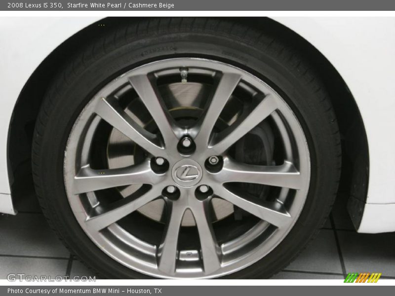 Starfire White Pearl / Cashmere Beige 2008 Lexus IS 350