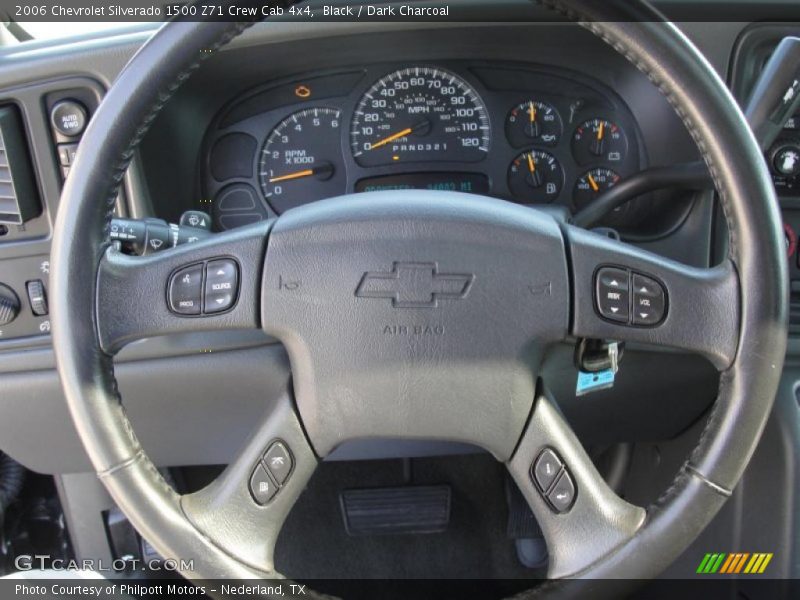 Black / Dark Charcoal 2006 Chevrolet Silverado 1500 Z71 Crew Cab 4x4