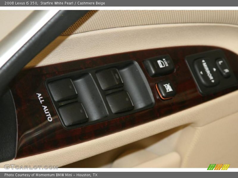 Starfire White Pearl / Cashmere Beige 2008 Lexus IS 350