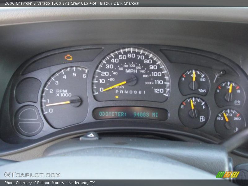 Black / Dark Charcoal 2006 Chevrolet Silverado 1500 Z71 Crew Cab 4x4