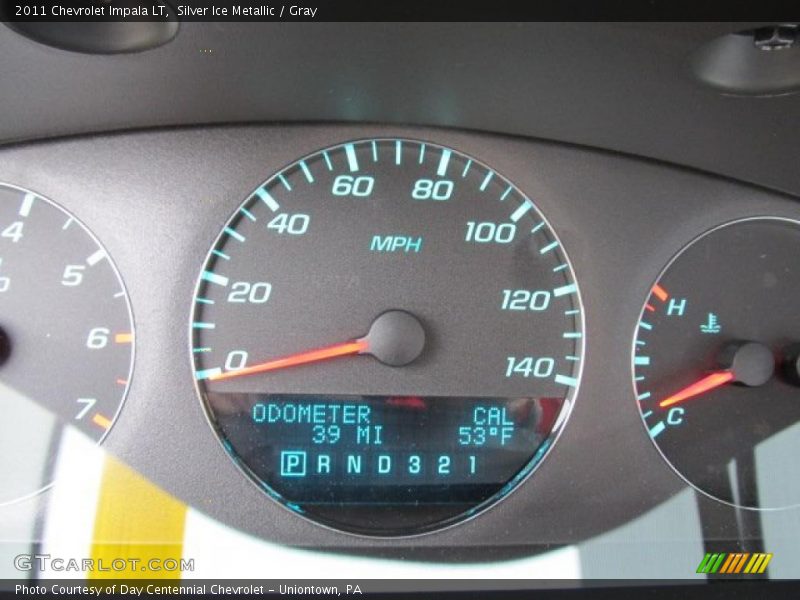 Silver Ice Metallic / Gray 2011 Chevrolet Impala LT