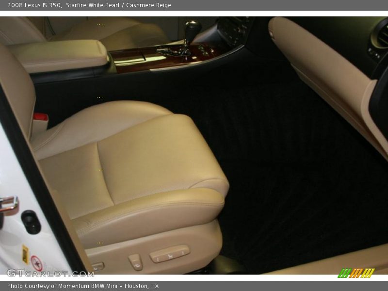 Starfire White Pearl / Cashmere Beige 2008 Lexus IS 350