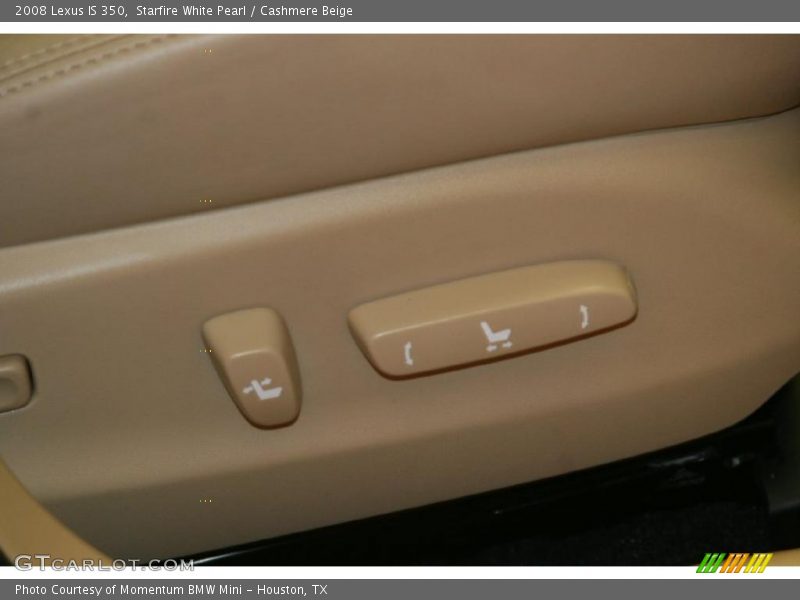 Starfire White Pearl / Cashmere Beige 2008 Lexus IS 350
