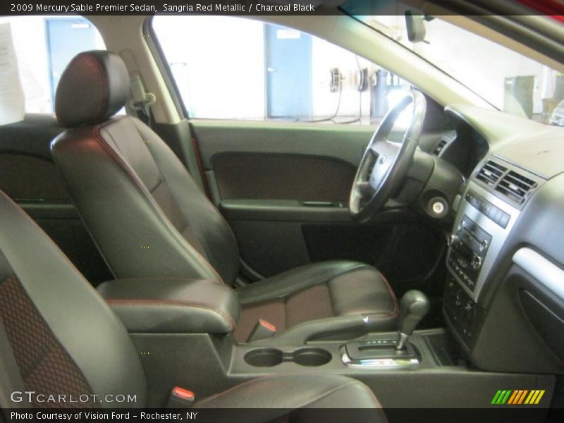 Sangria Red Metallic / Charcoal Black 2009 Mercury Sable Premier Sedan