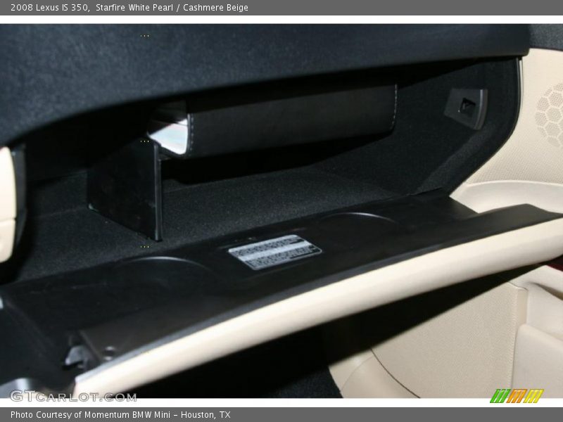 Starfire White Pearl / Cashmere Beige 2008 Lexus IS 350