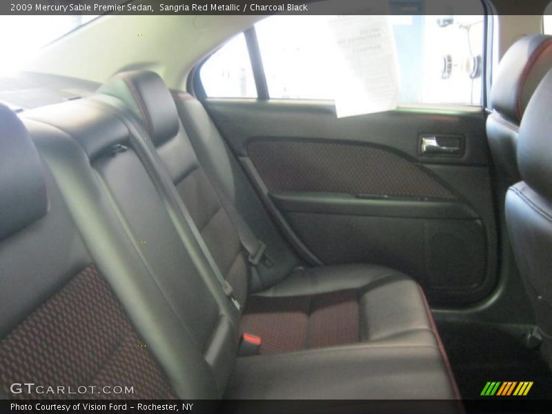 Sangria Red Metallic / Charcoal Black 2009 Mercury Sable Premier Sedan