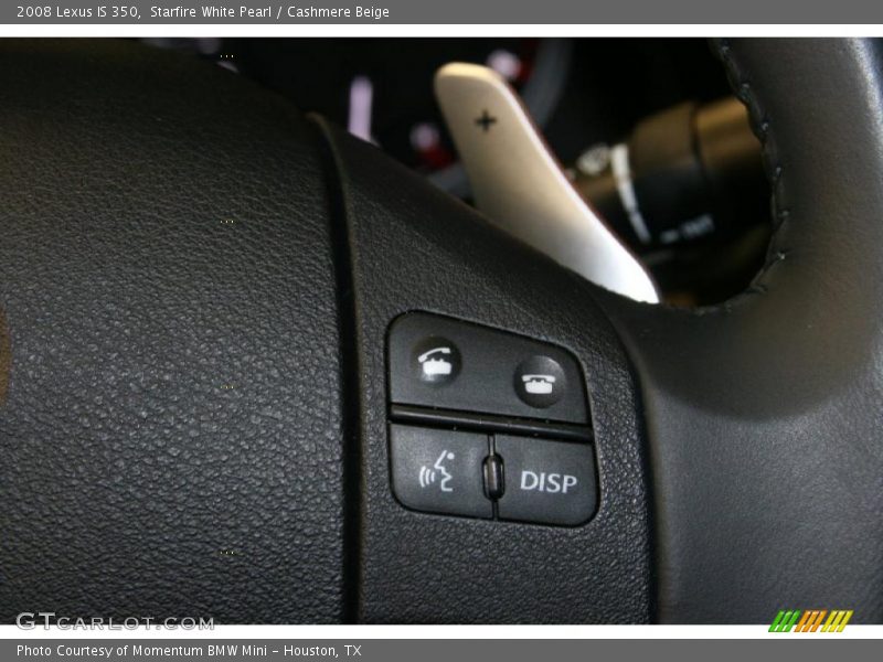 Starfire White Pearl / Cashmere Beige 2008 Lexus IS 350