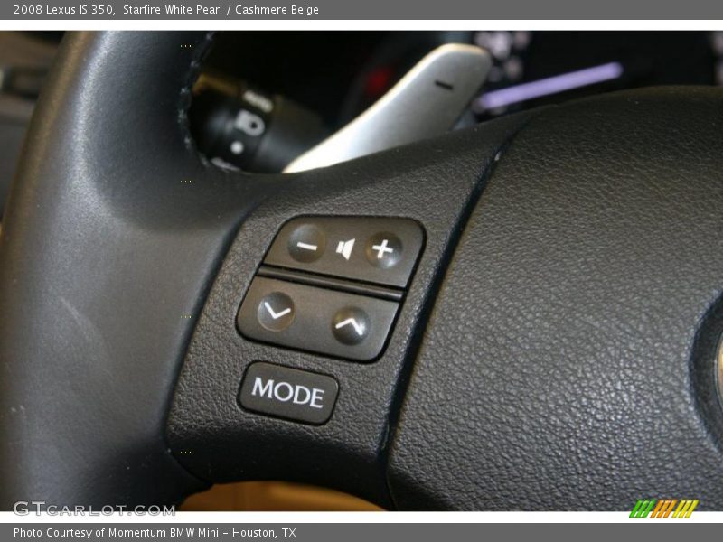 Starfire White Pearl / Cashmere Beige 2008 Lexus IS 350