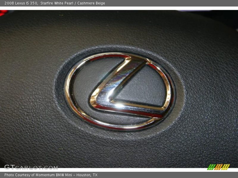 Starfire White Pearl / Cashmere Beige 2008 Lexus IS 350