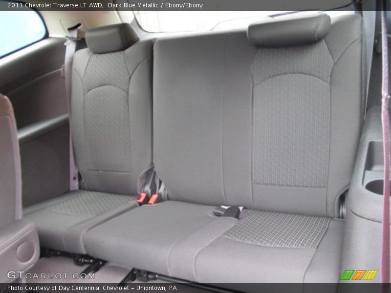 Dark Blue Metallic / Ebony/Ebony 2011 Chevrolet Traverse LT AWD