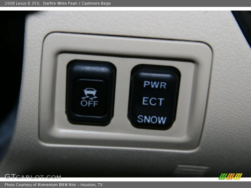 Starfire White Pearl / Cashmere Beige 2008 Lexus IS 350