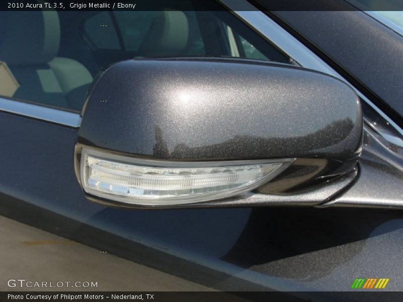 Grigio Metallic / Ebony 2010 Acura TL 3.5