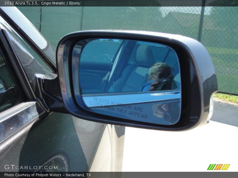Grigio Metallic / Ebony 2010 Acura TL 3.5