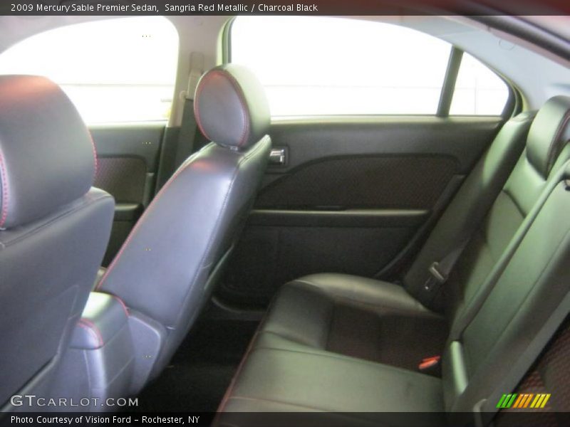 Sangria Red Metallic / Charcoal Black 2009 Mercury Sable Premier Sedan