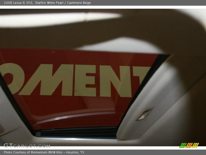Starfire White Pearl / Cashmere Beige 2008 Lexus IS 350