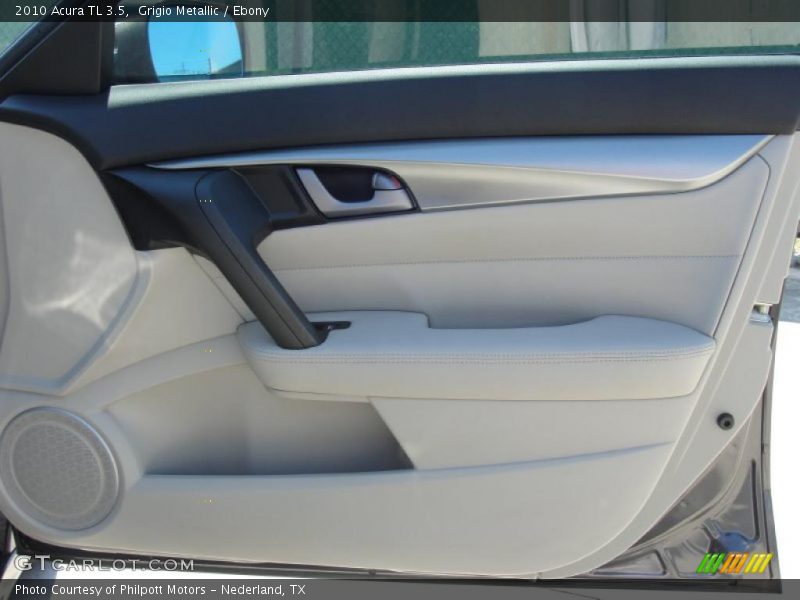 Grigio Metallic / Ebony 2010 Acura TL 3.5