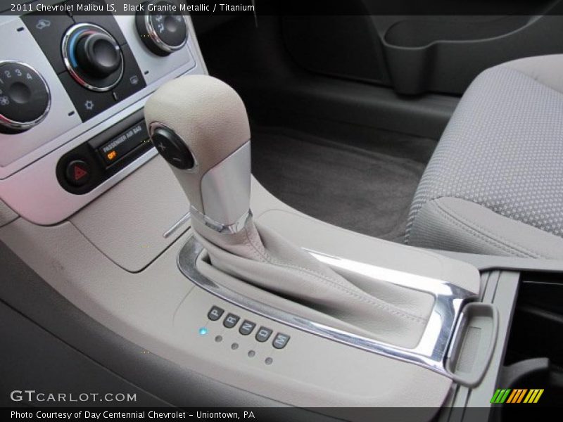 Black Granite Metallic / Titanium 2011 Chevrolet Malibu LS
