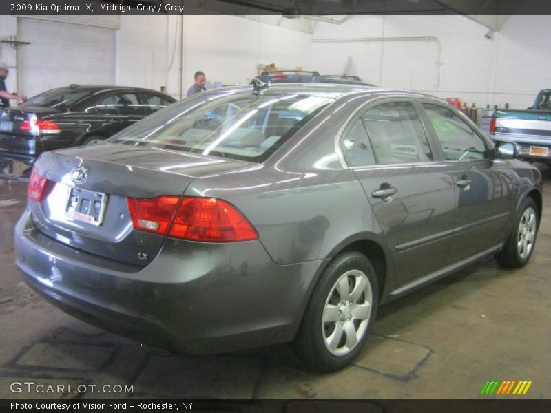 Midnight Gray / Gray 2009 Kia Optima LX