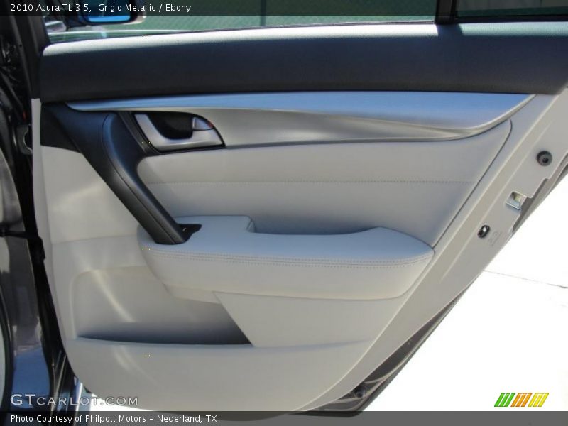 Grigio Metallic / Ebony 2010 Acura TL 3.5