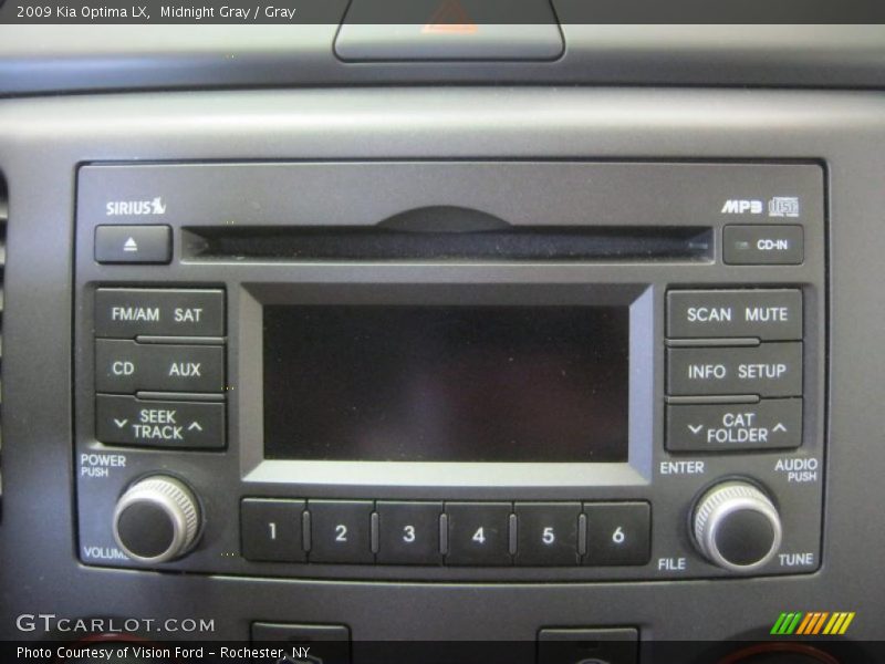 Midnight Gray / Gray 2009 Kia Optima LX