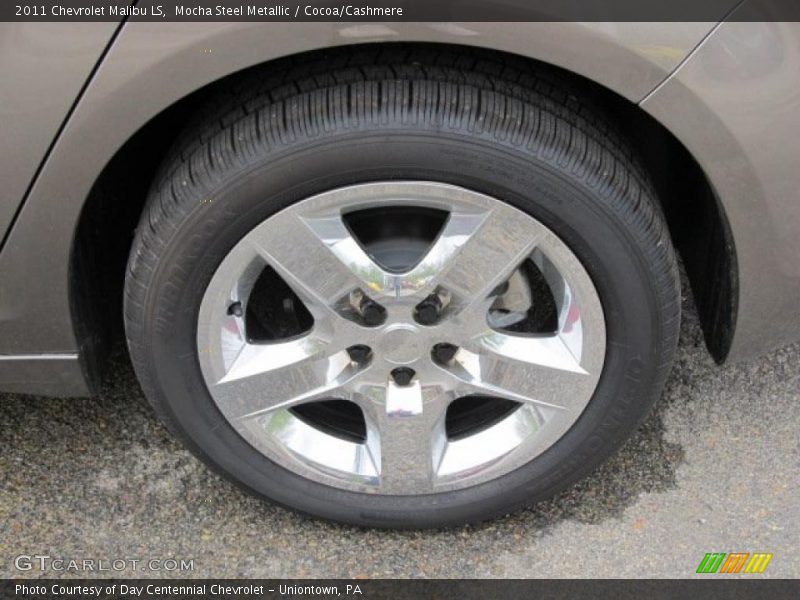 Mocha Steel Metallic / Cocoa/Cashmere 2011 Chevrolet Malibu LS