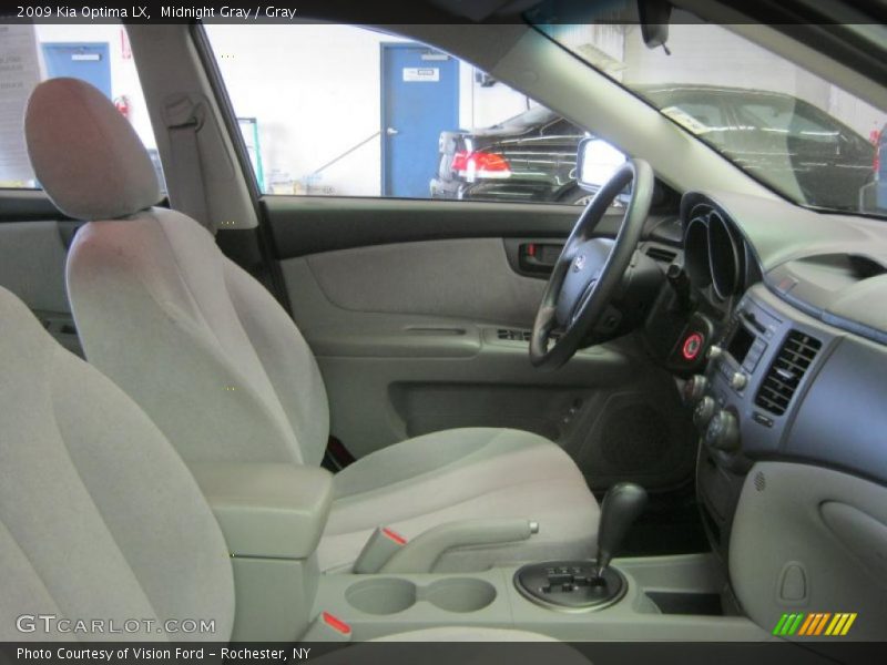 Midnight Gray / Gray 2009 Kia Optima LX