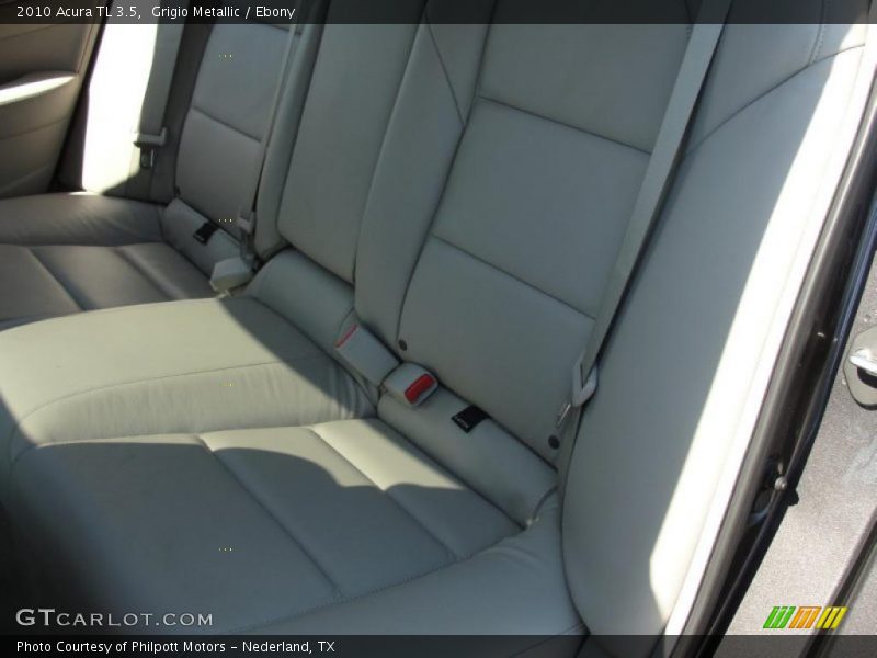 Grigio Metallic / Ebony 2010 Acura TL 3.5
