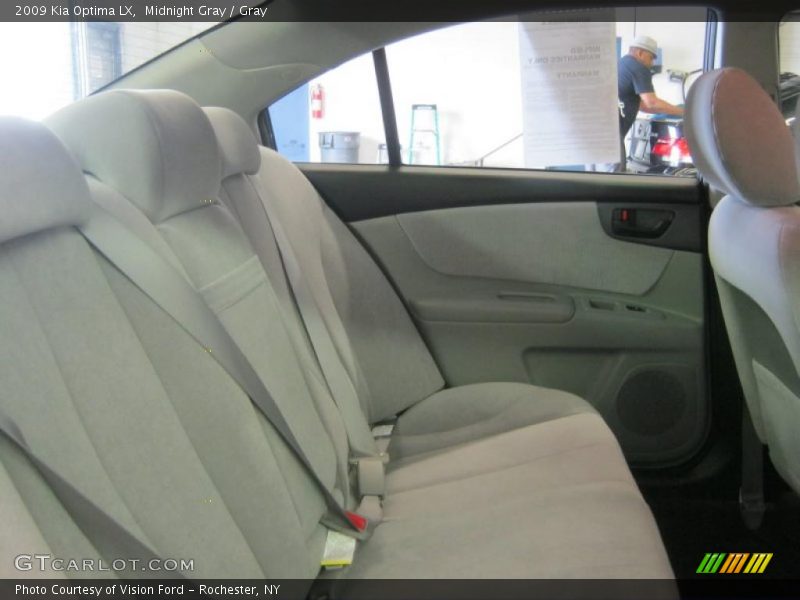 Midnight Gray / Gray 2009 Kia Optima LX