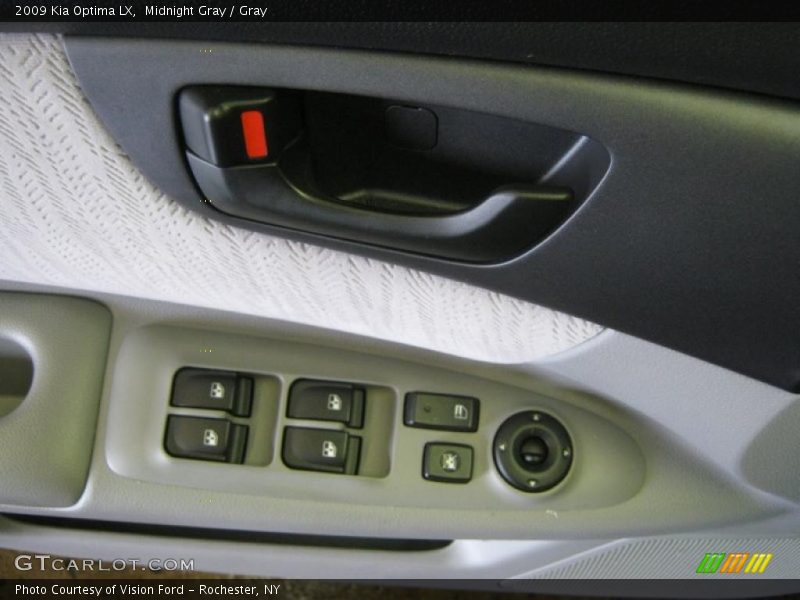 Midnight Gray / Gray 2009 Kia Optima LX