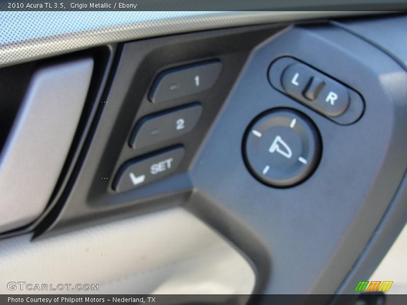 Grigio Metallic / Ebony 2010 Acura TL 3.5