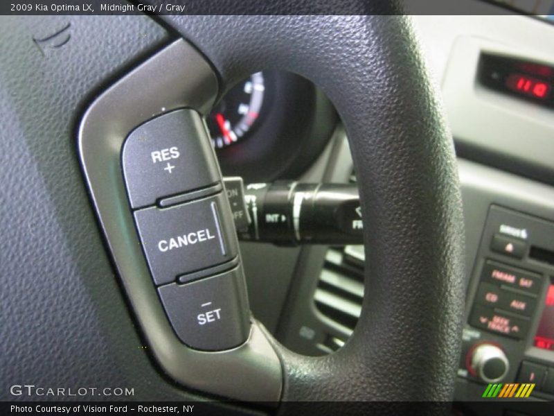 Midnight Gray / Gray 2009 Kia Optima LX